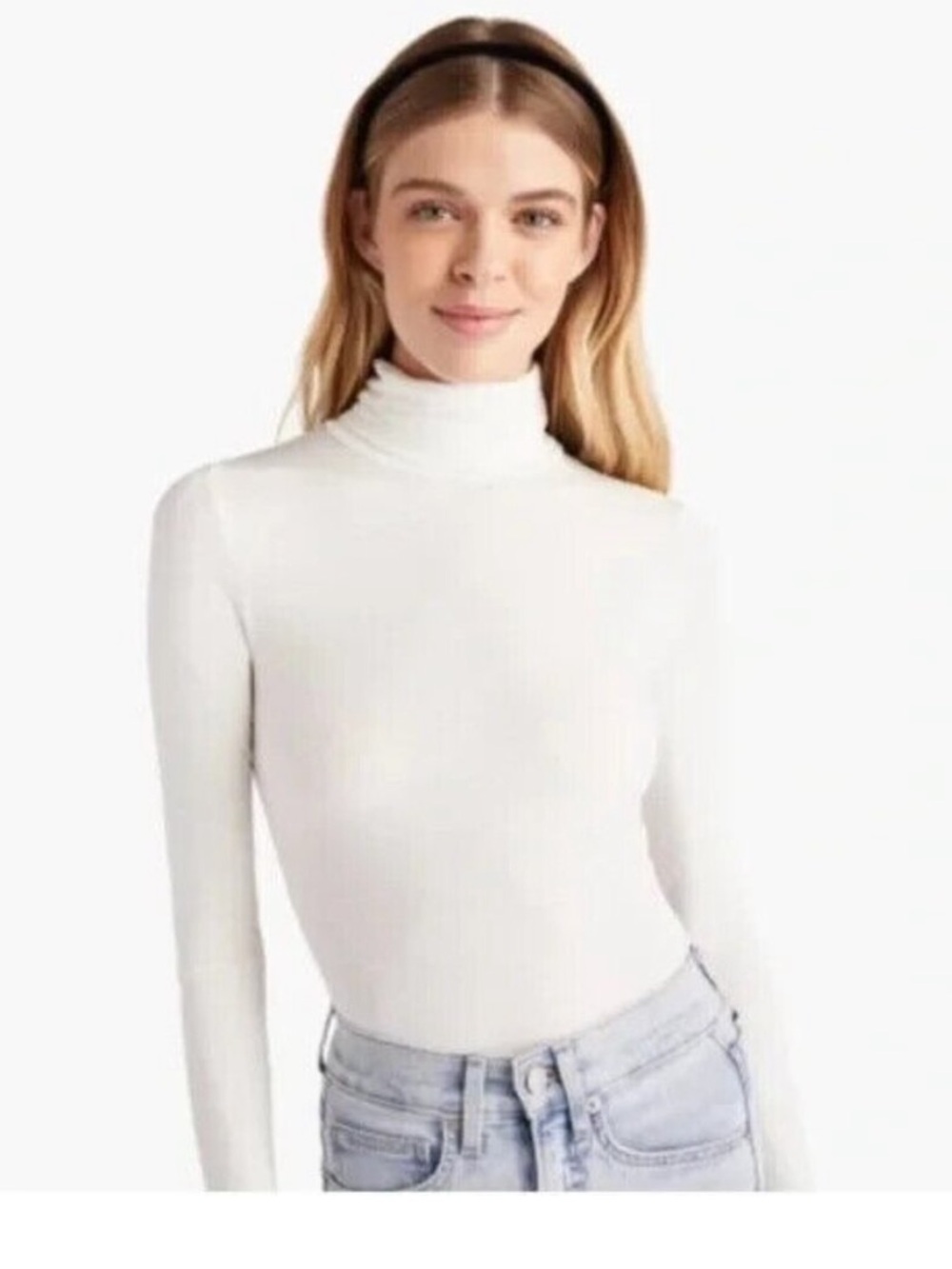 Hill House The Luna Bodysuit - White
Cotton Jersey